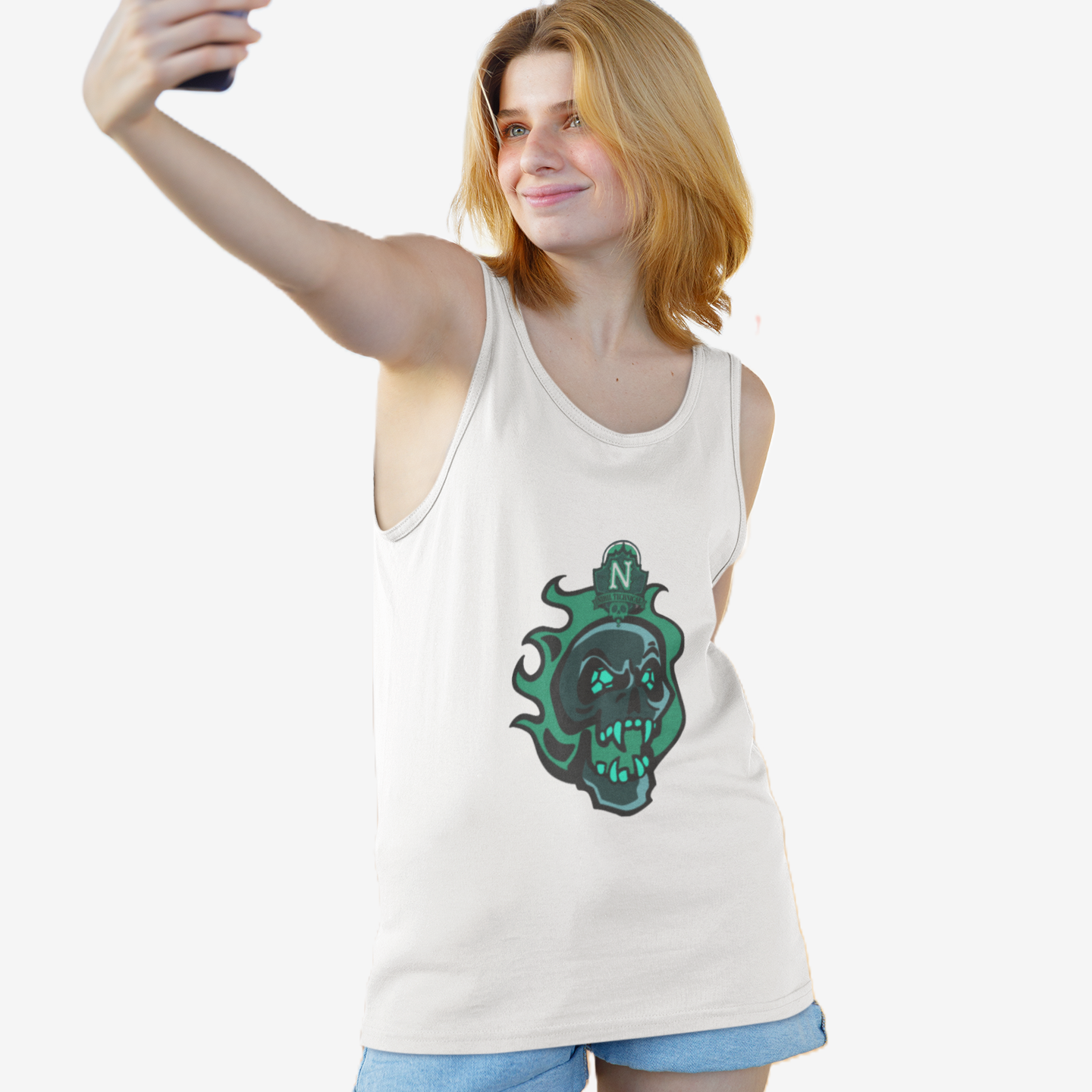 NECROMANCY SCHOOL Unisex Jersey Tank