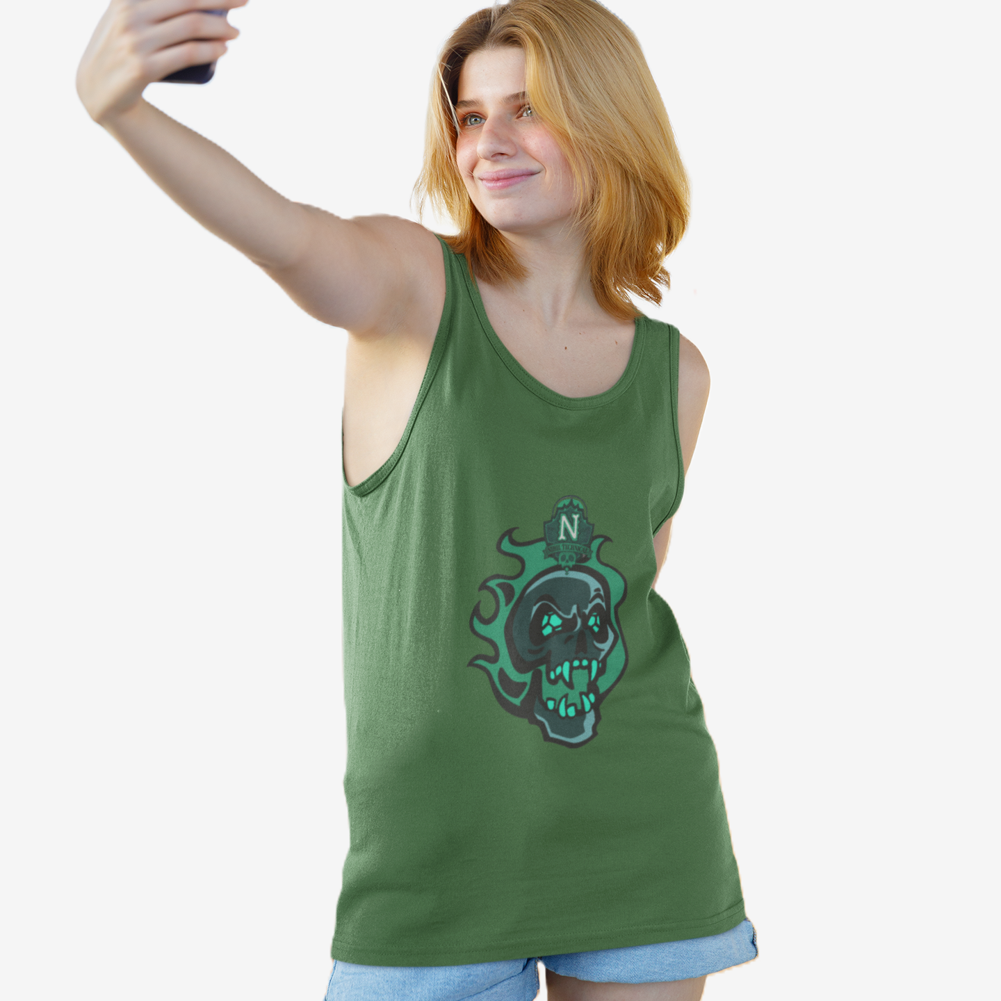 NECROMANCY SCHOOL Unisex Jersey Tank