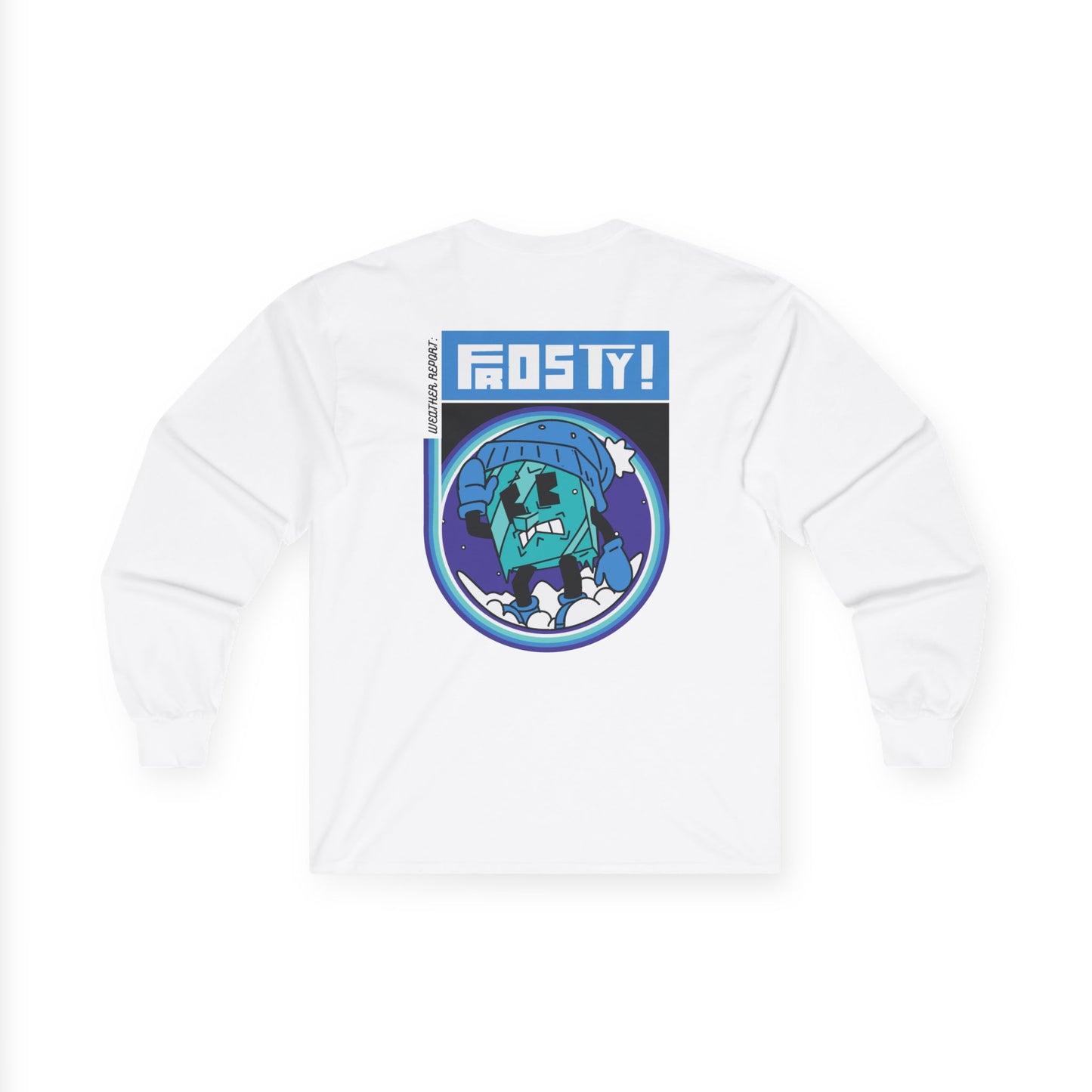 FROSTY Unisex Ultra Cotton Long Sleeve Tee (Weather Report Collection)