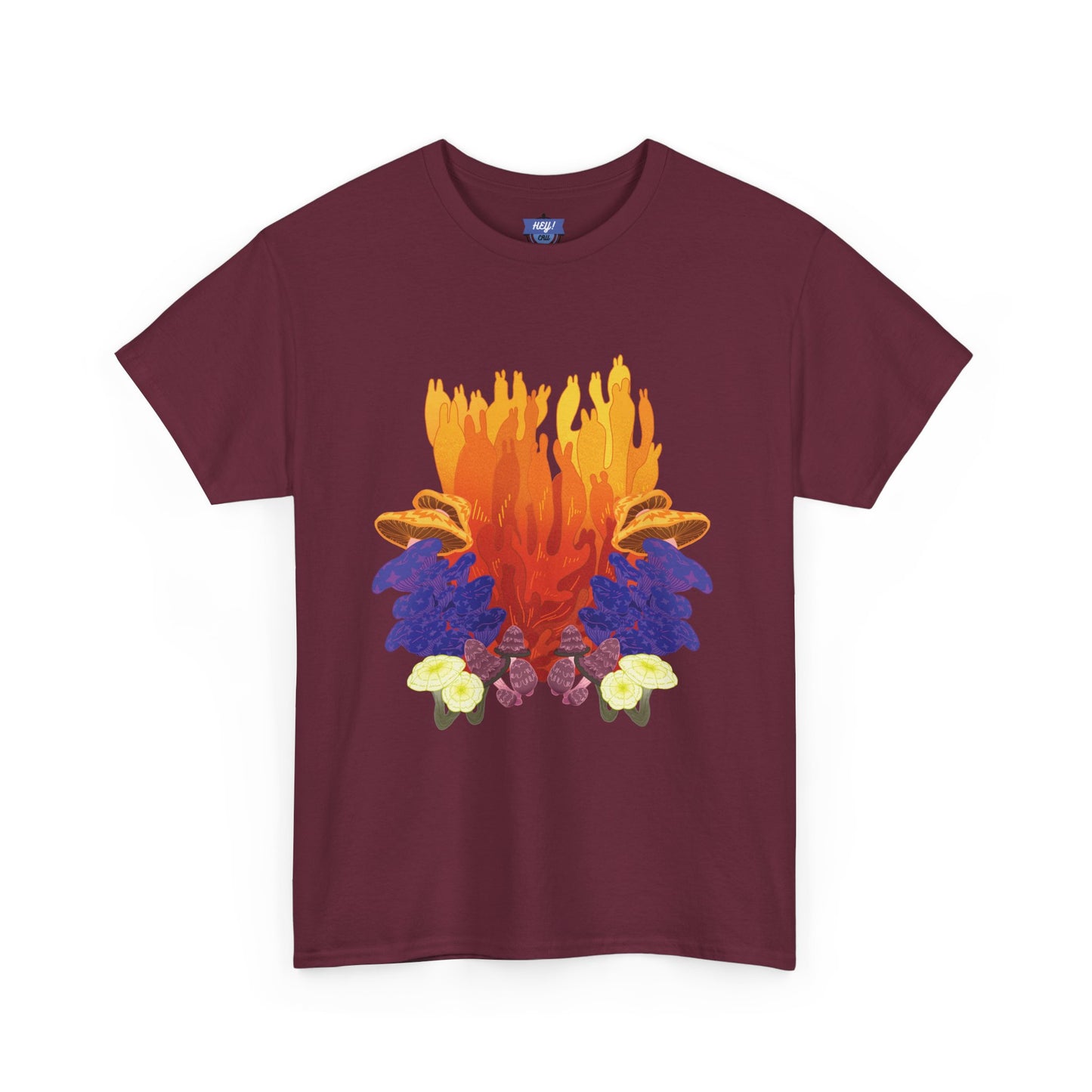 MUSHROOM BLOOM Heavy Cotton Tee