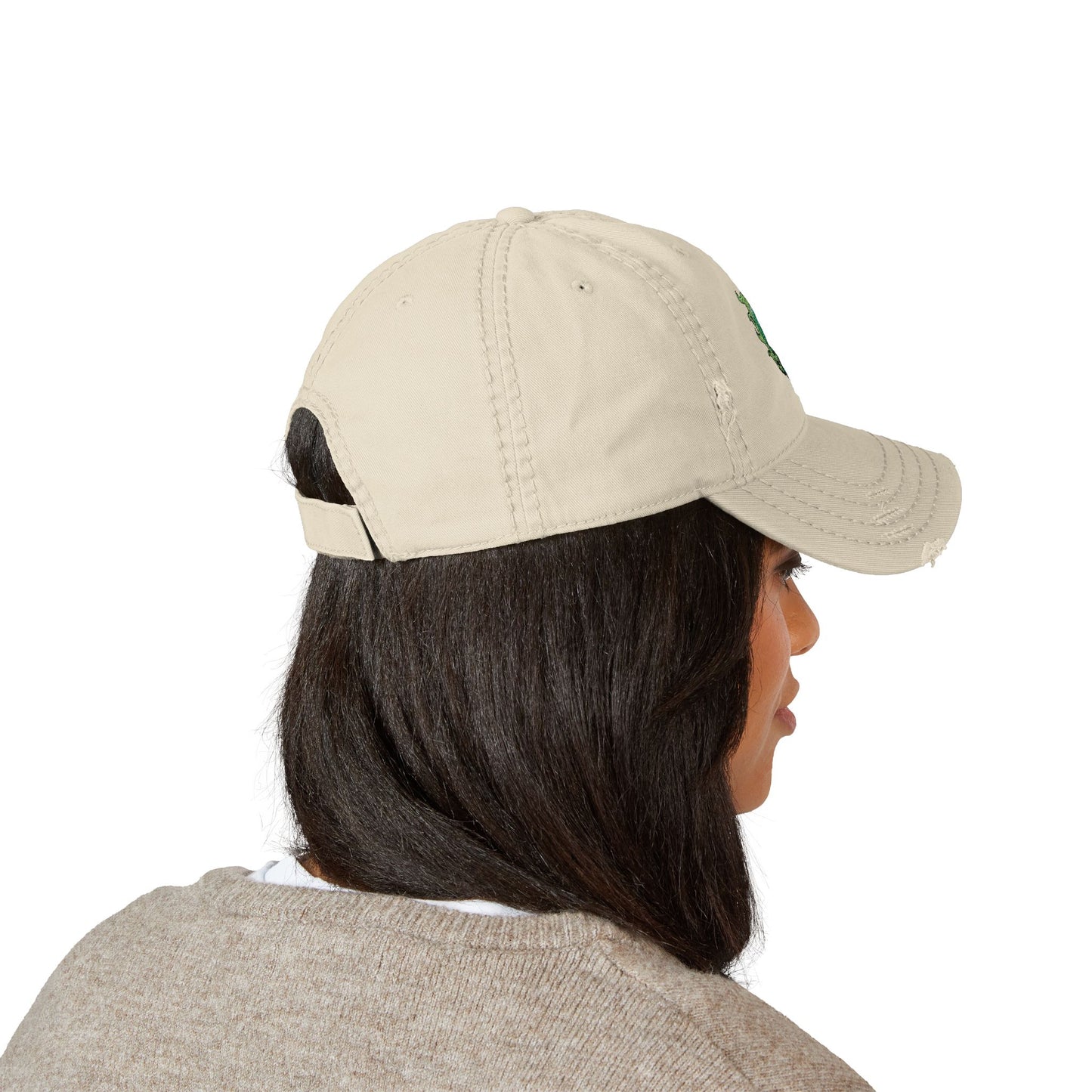Necromancy Distressed Hat (Embroidery)