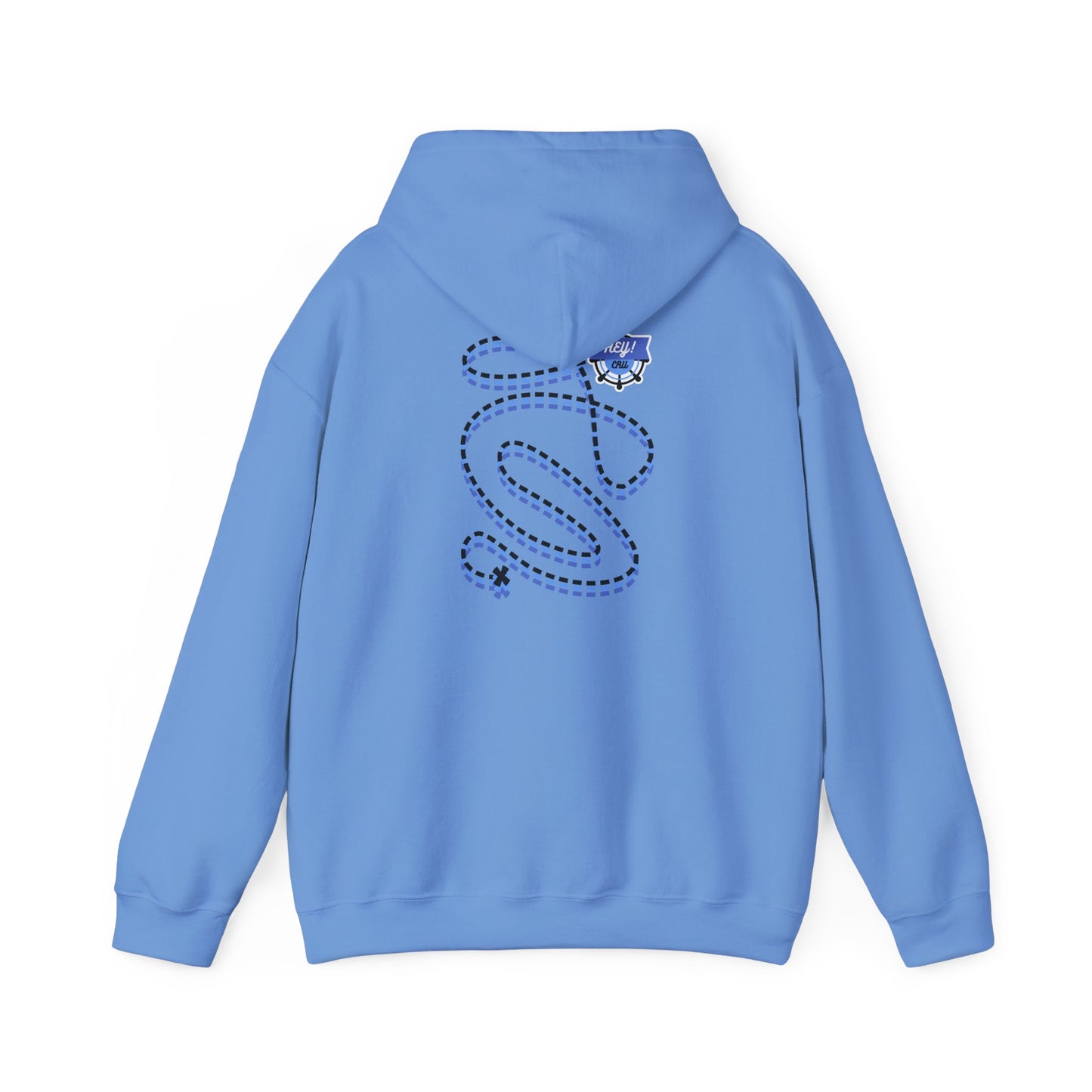HEYCRU TREASURE MAP Unisex Heavy Blend Hooded Sweatshirt (Set Sail Collection)