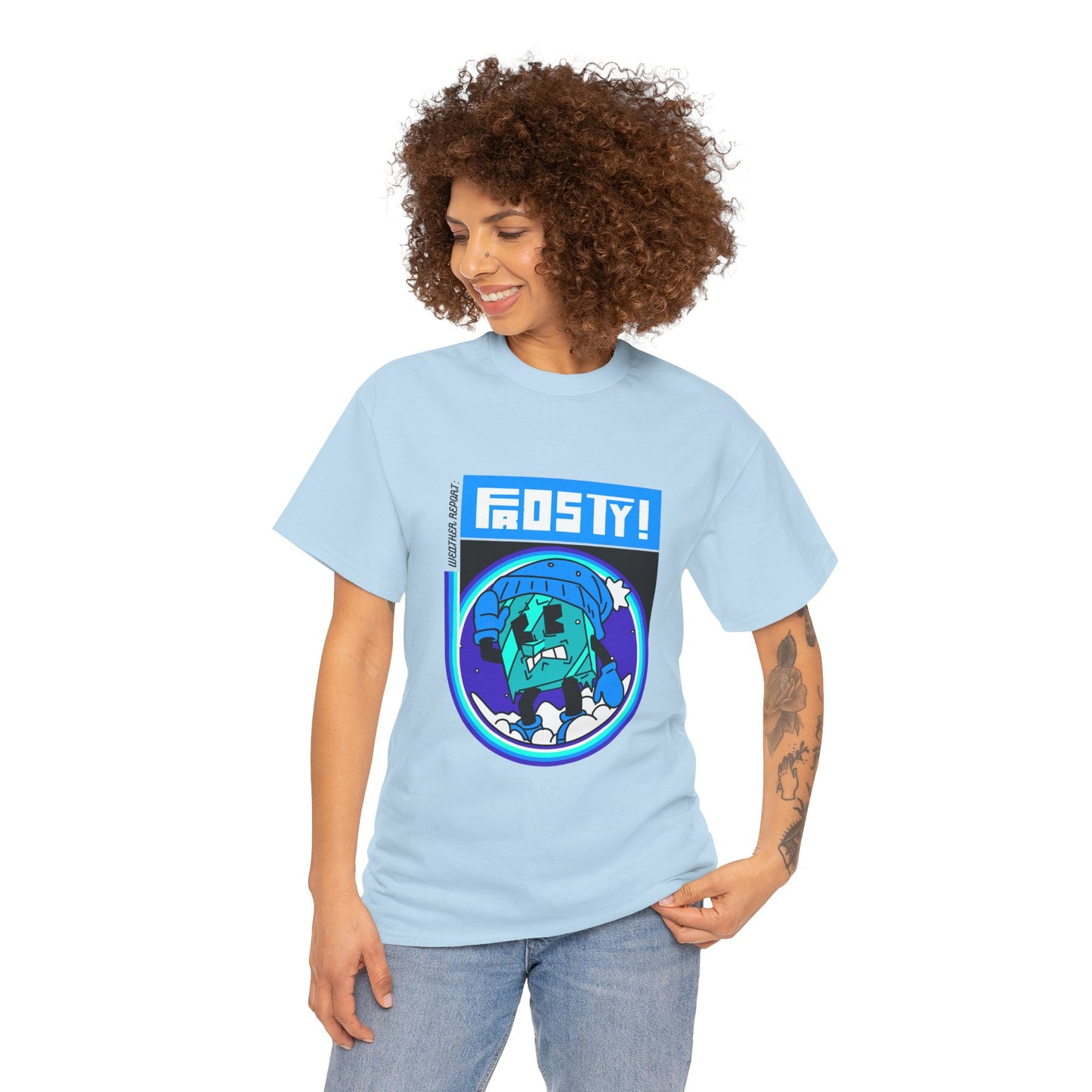 FROSTY Unisex Heavy Tee (Weather Report Collection)