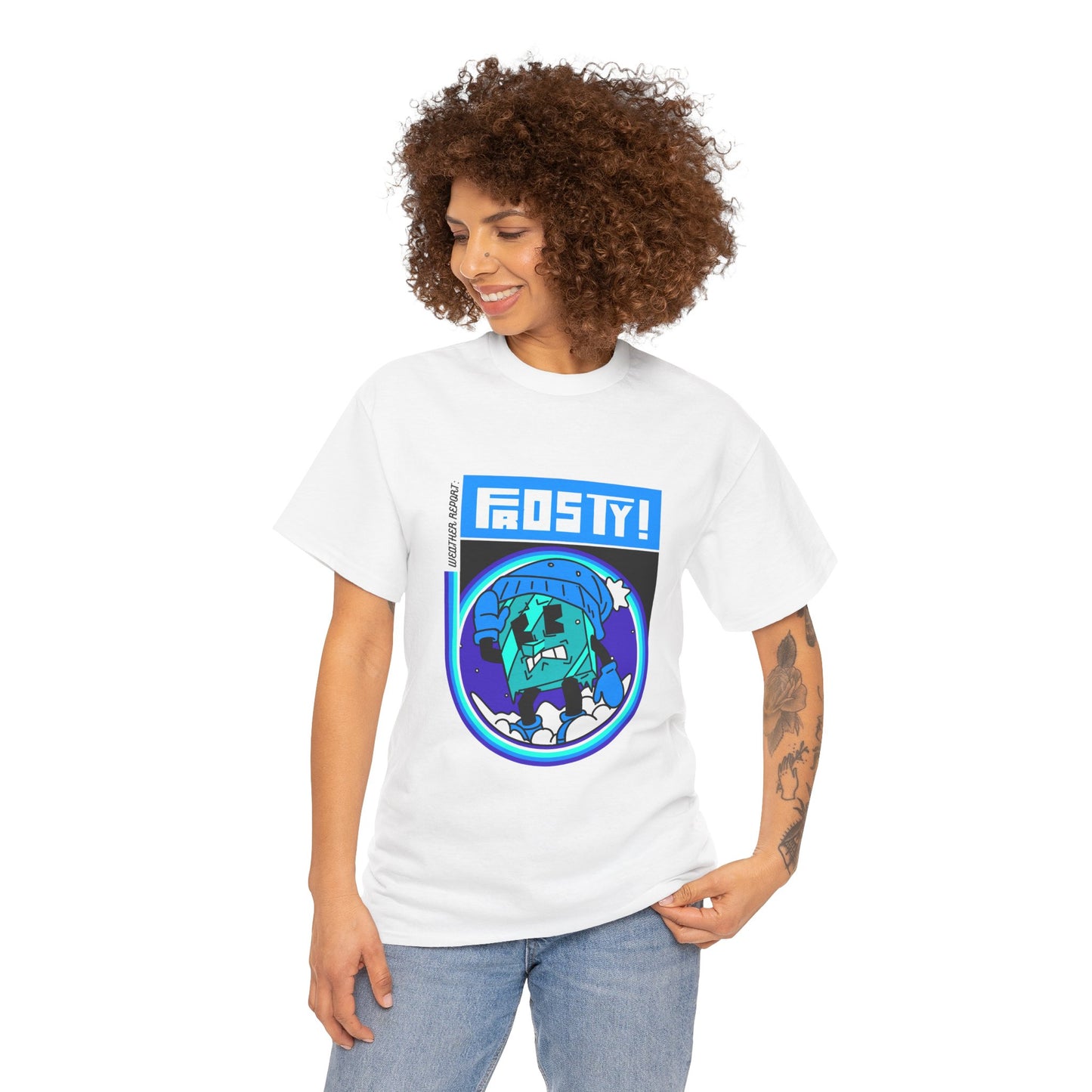 FROSTY Unisex Heavy Tee (Weather Report Collection)