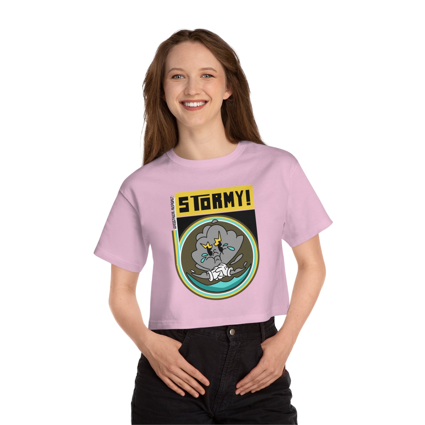 STORMY Cropped Tee