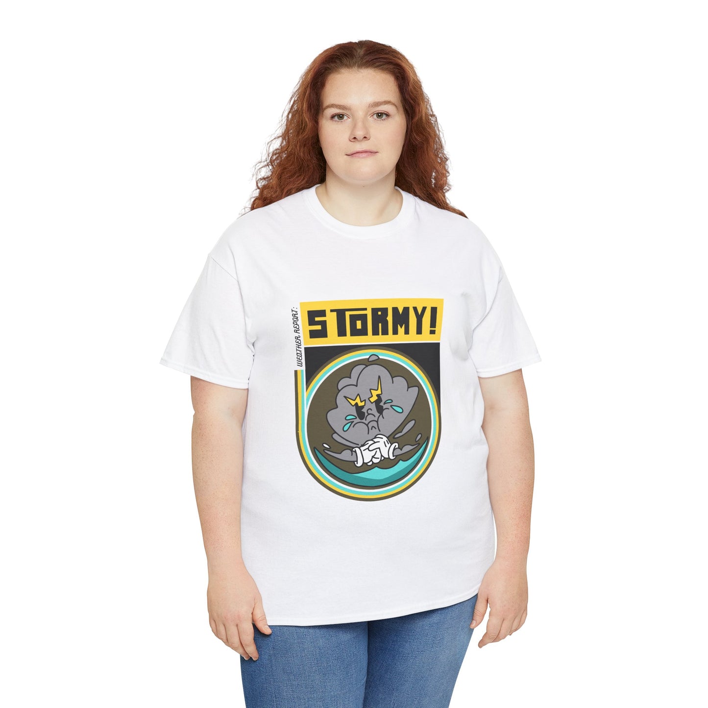STORMY Unisex Heavy Tee (Weather Report Collection)