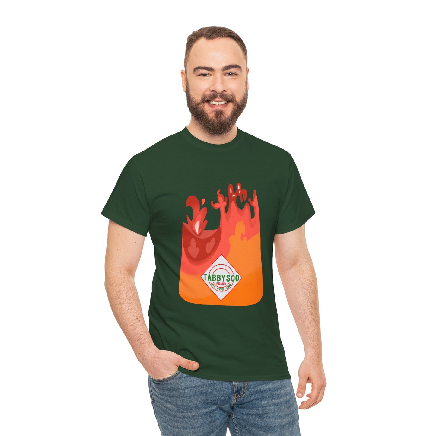 TABBYSCO Unisex Heavy Tee (Cat Brew Collection)