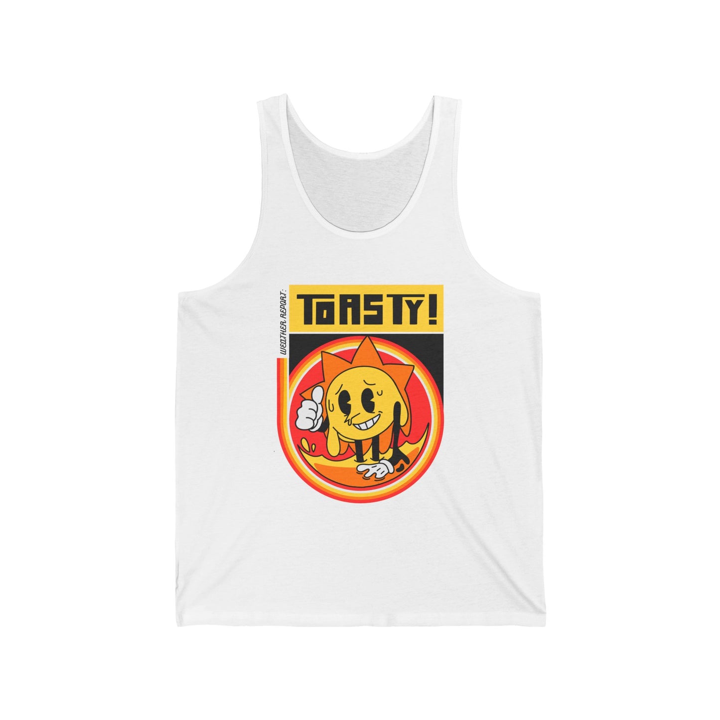 TOASTY Unisex Jersey Tank (Weather Report Collection)