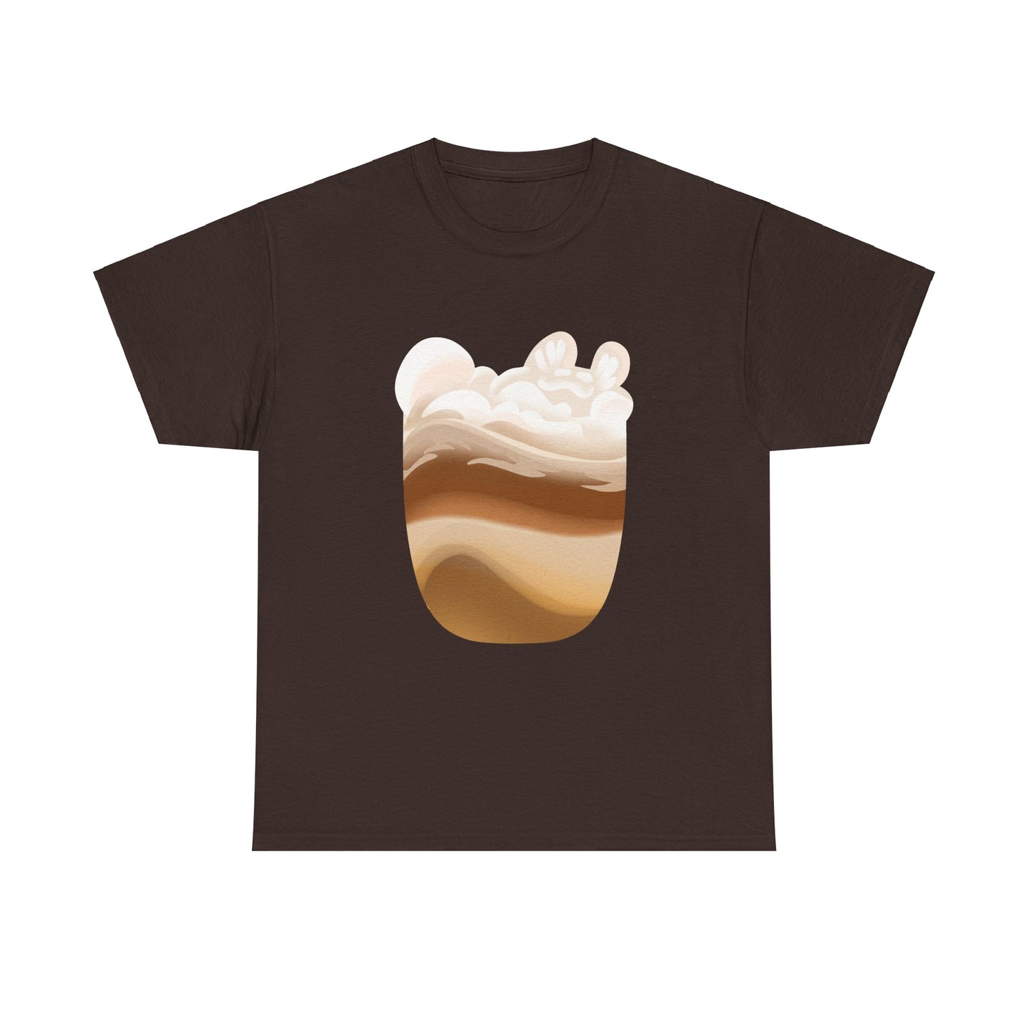 MEOWCHIATTO Unisex Heavy Tee (Cat Brew Collection)