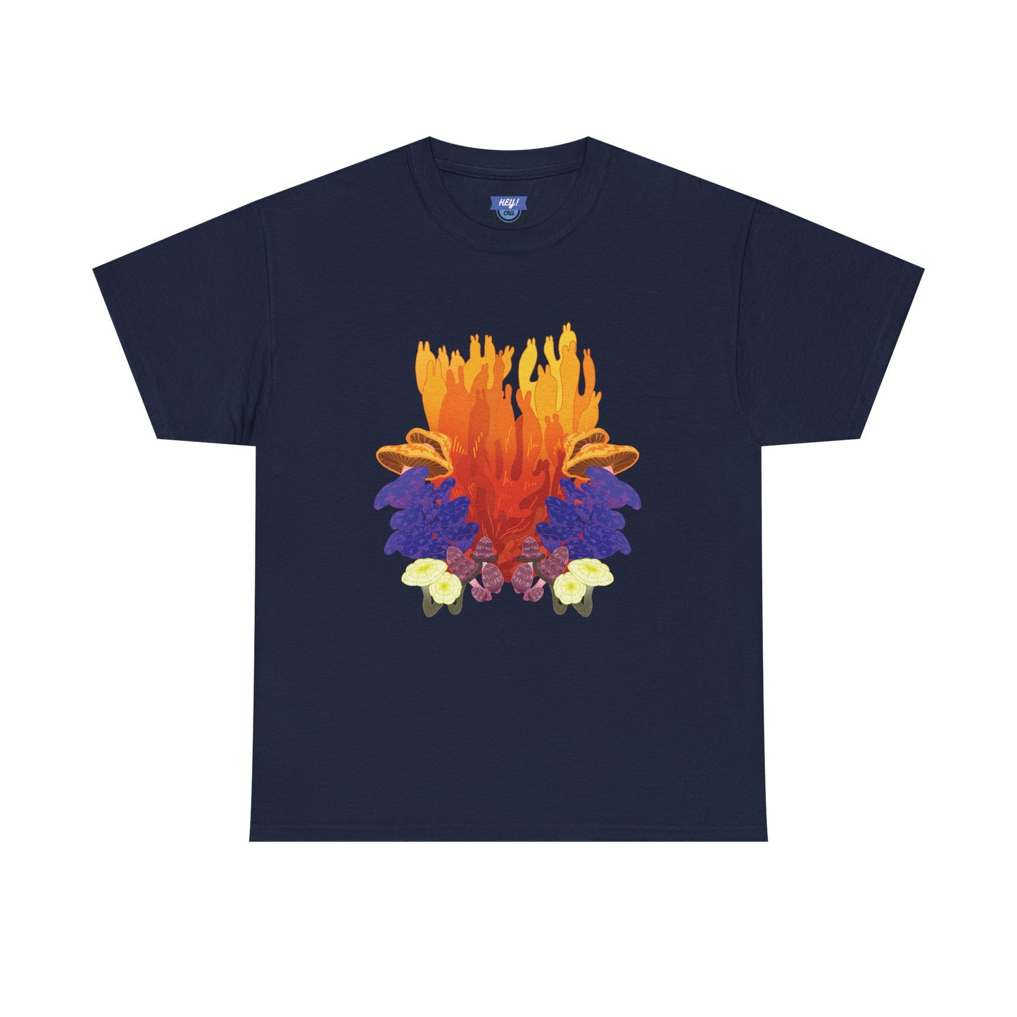 MUSHROOM BLOOM Heavy Cotton Tee