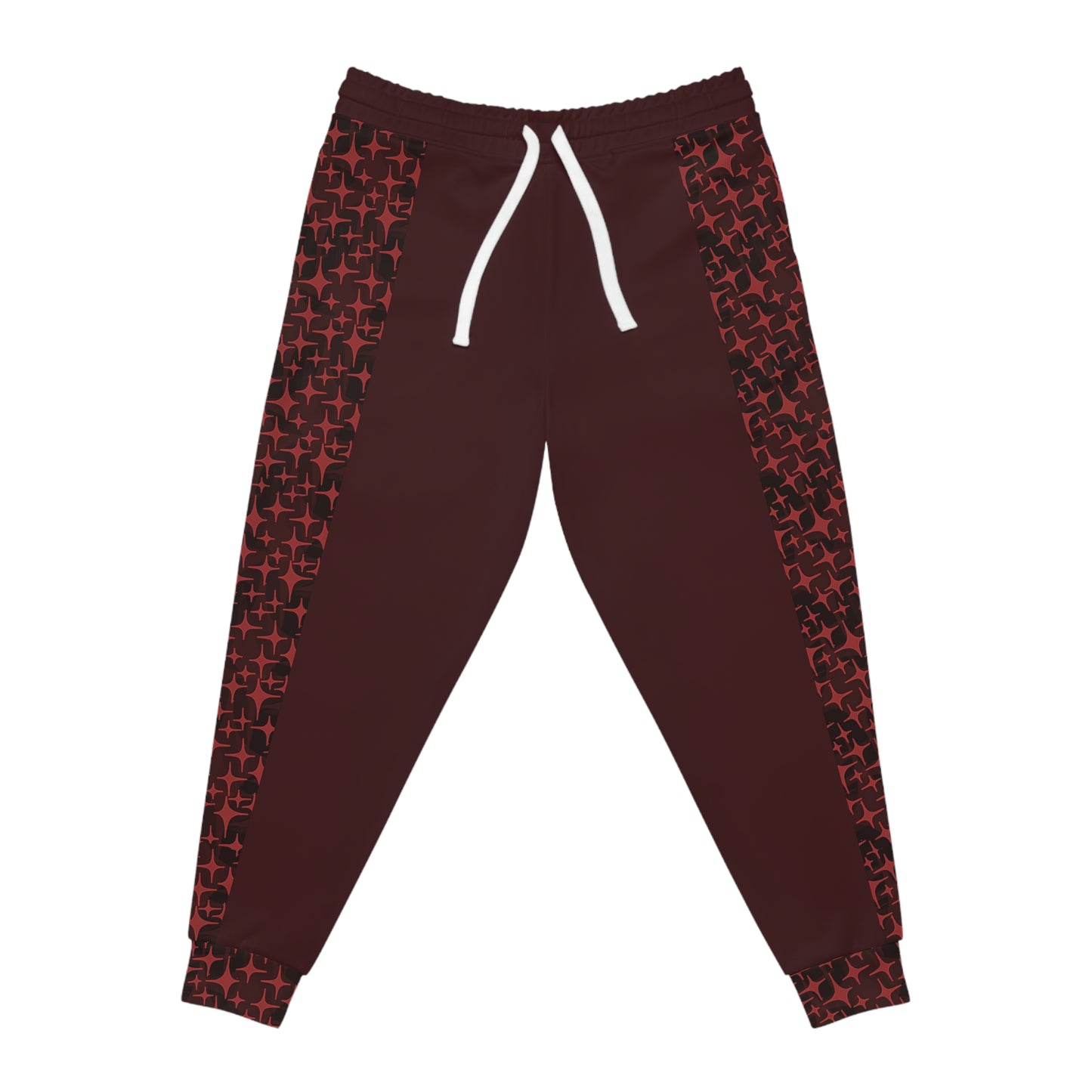 ARCANE SIDE-PANEL ATHLETIC JOGGER (DEEP CRIMSON)