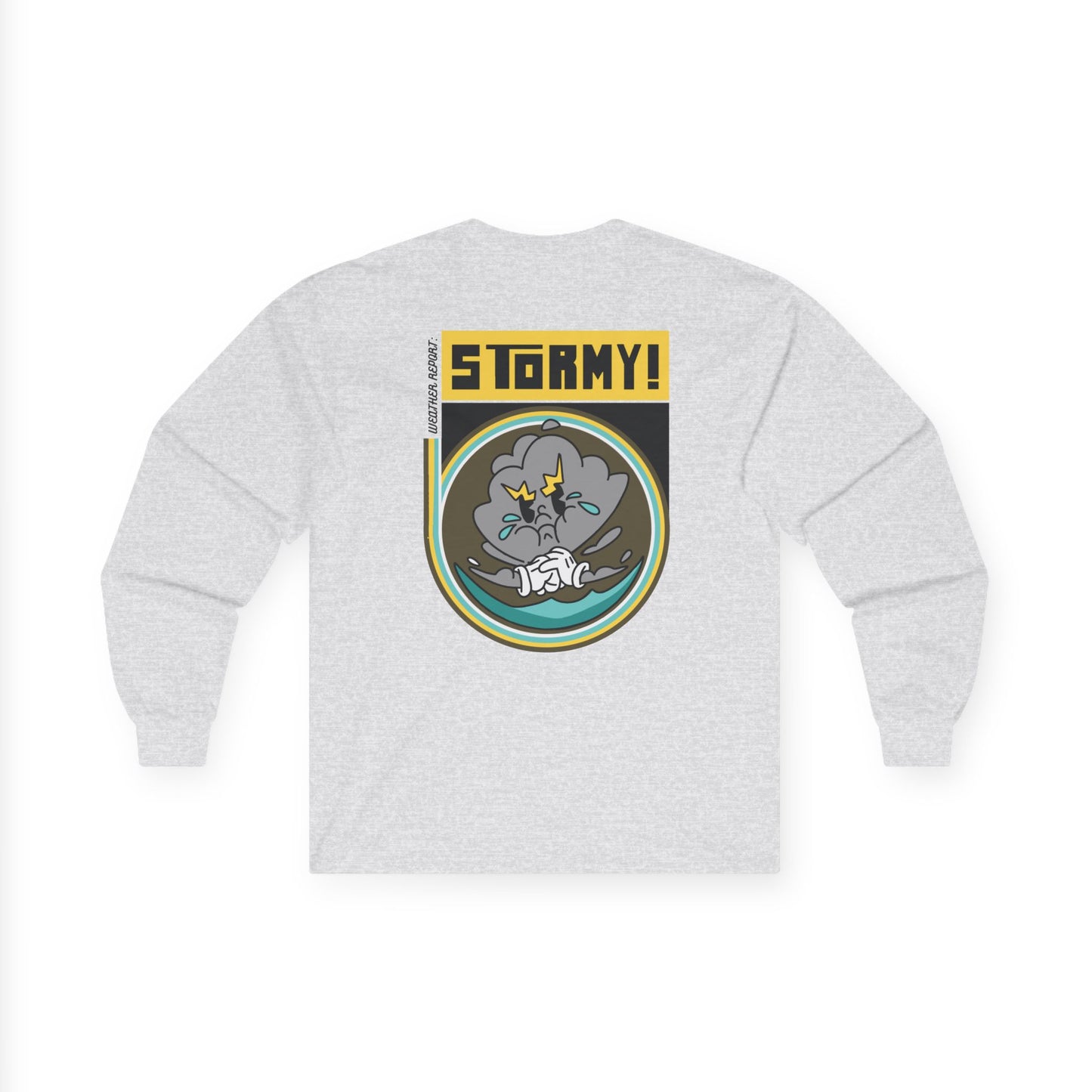 STORMY Unisex Ultra Cotton Long Sleeve Tee (Weather Report Collection)