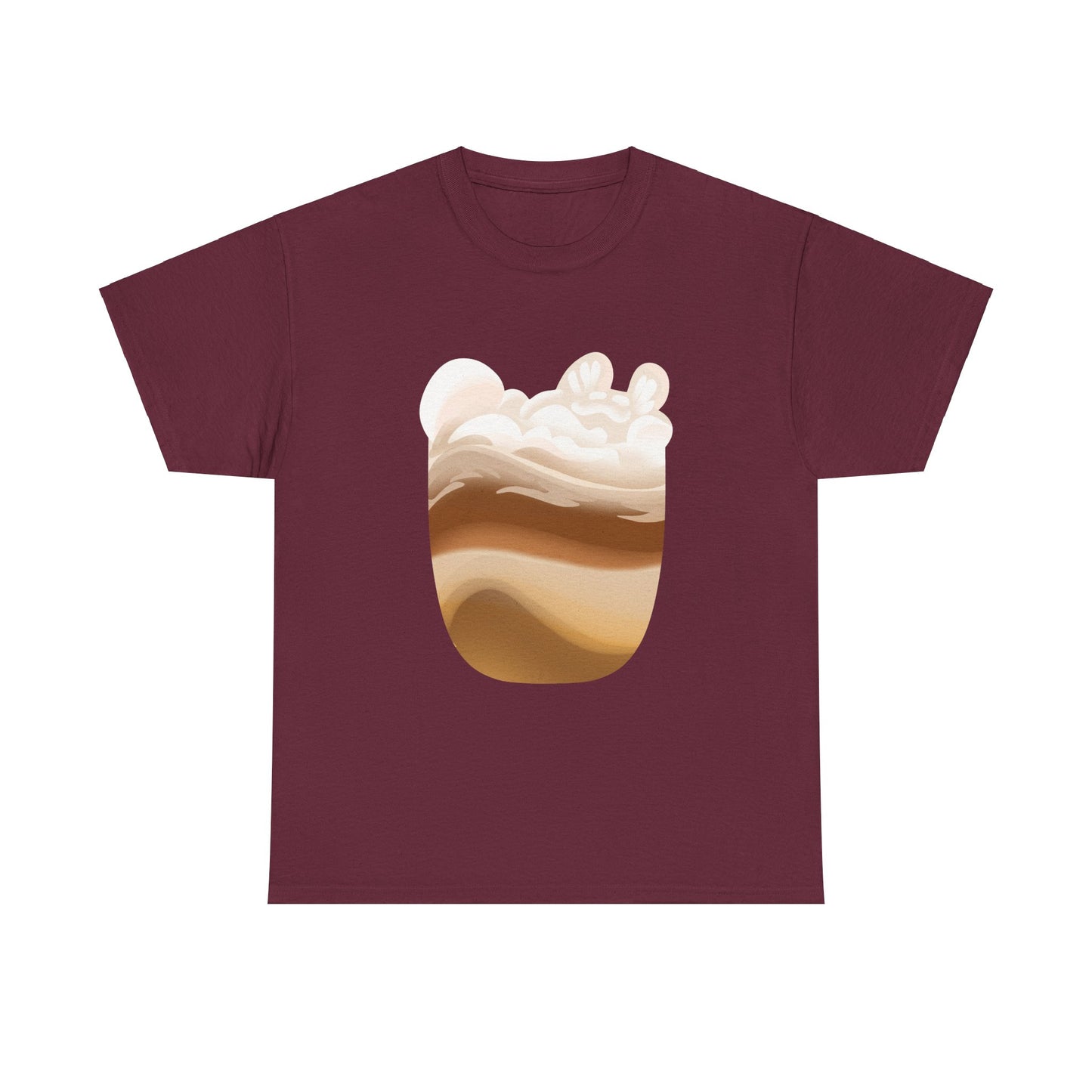 MEOWCHIATTO Unisex Heavy Tee (Cat Brew Collection)