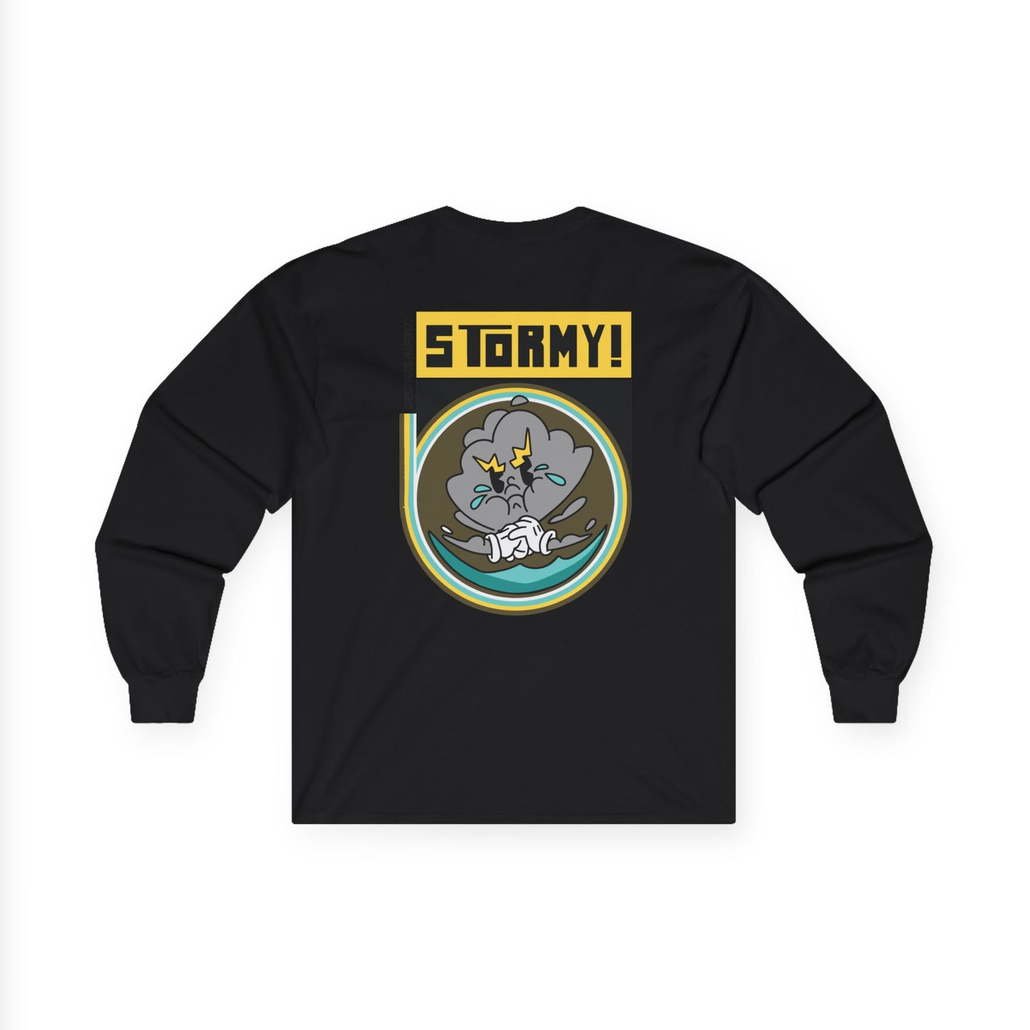 STORMY Unisex Ultra Cotton Long Sleeve Tee (Weather Report Collection)