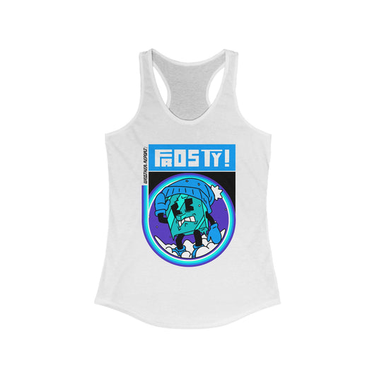 FROSTY - Women's Racerback Tank (Weather Report Collection)
