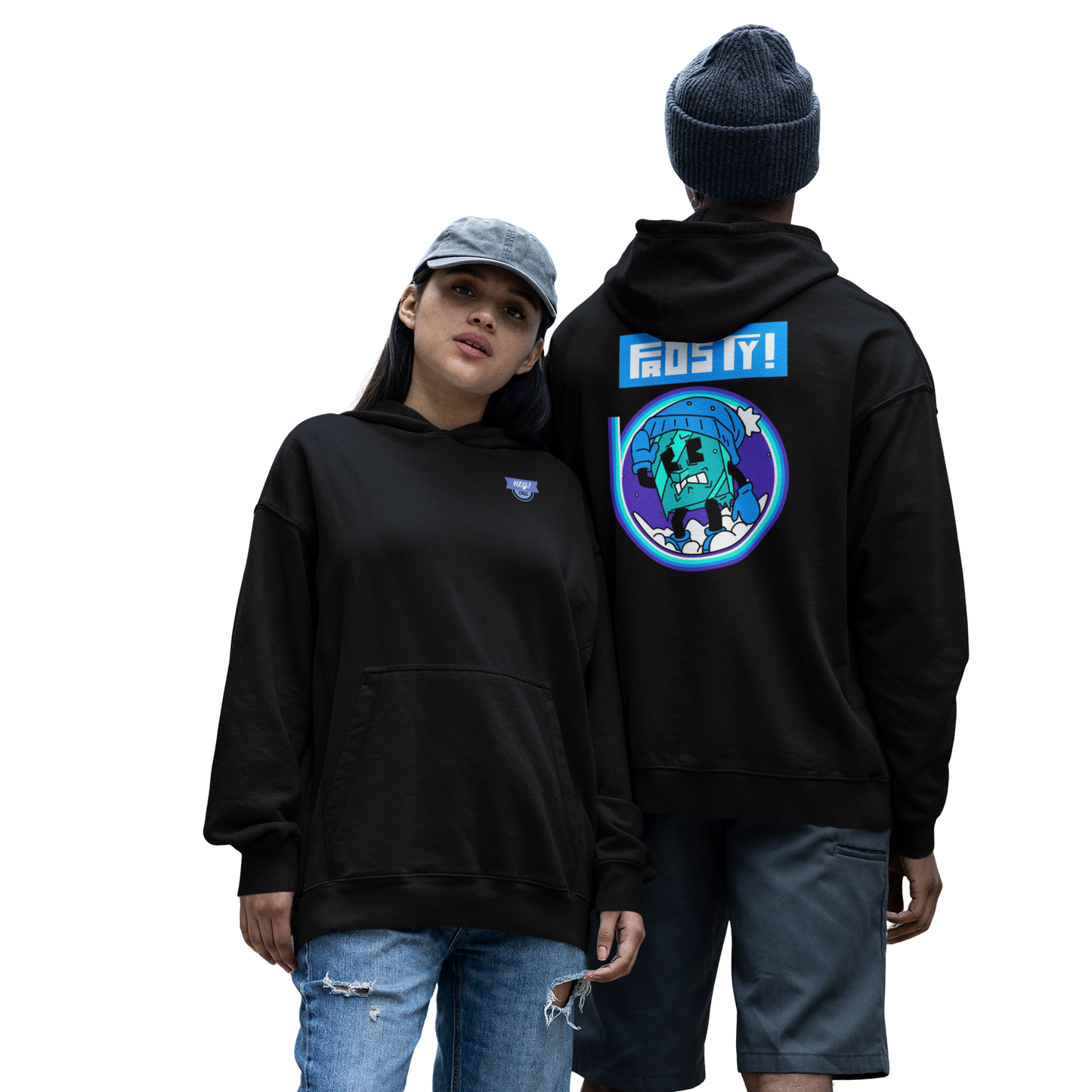 FROSTY Unisex Heavy Blend Hooded Sweatshirt
