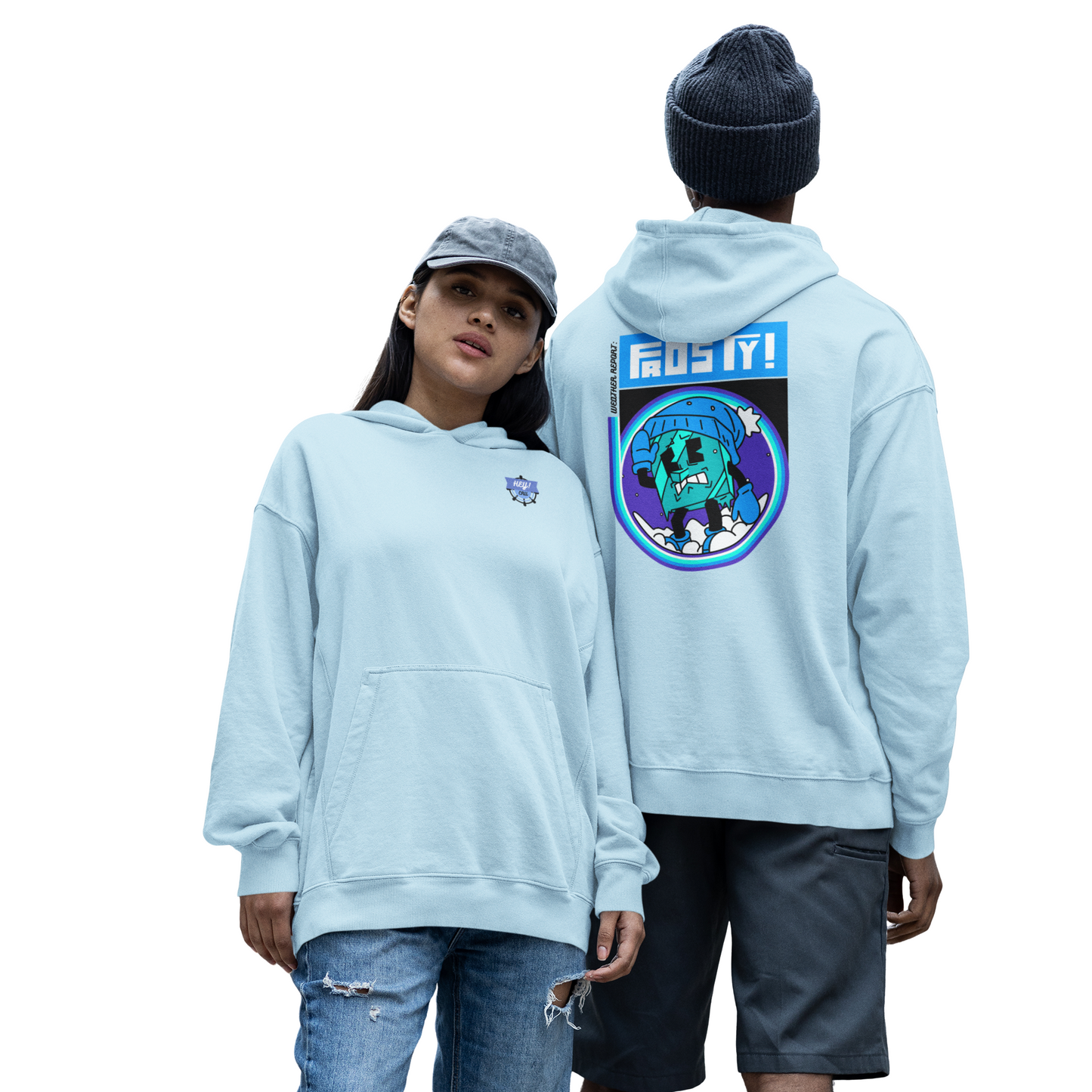 FROSTY Unisex Heavy Blend Hooded Sweatshirt