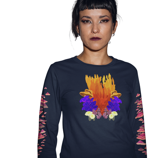 Mushroom Bloom - Unisex Ultra Cotton Long Sleeve Tee