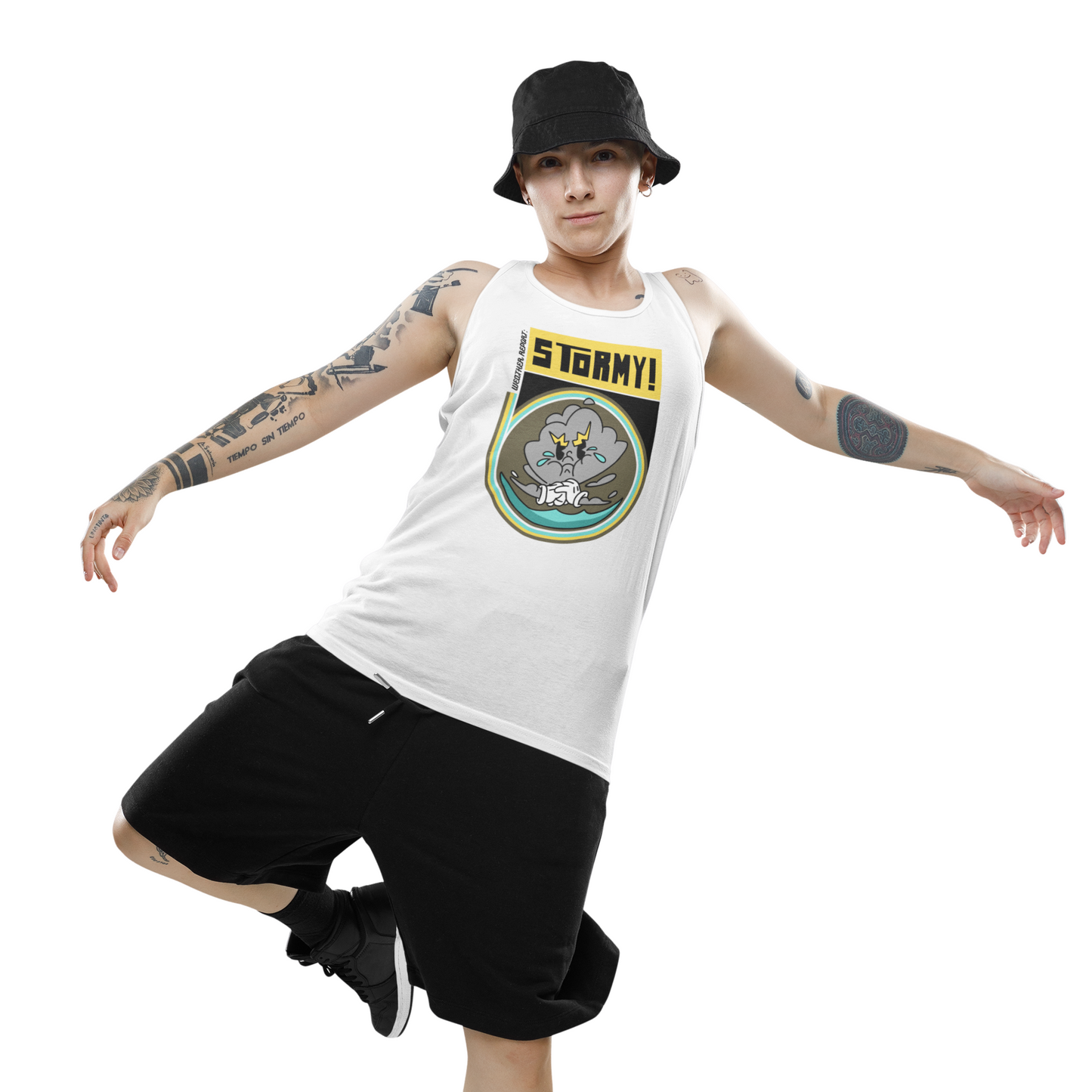 STORMY Unisex Jersey Tank