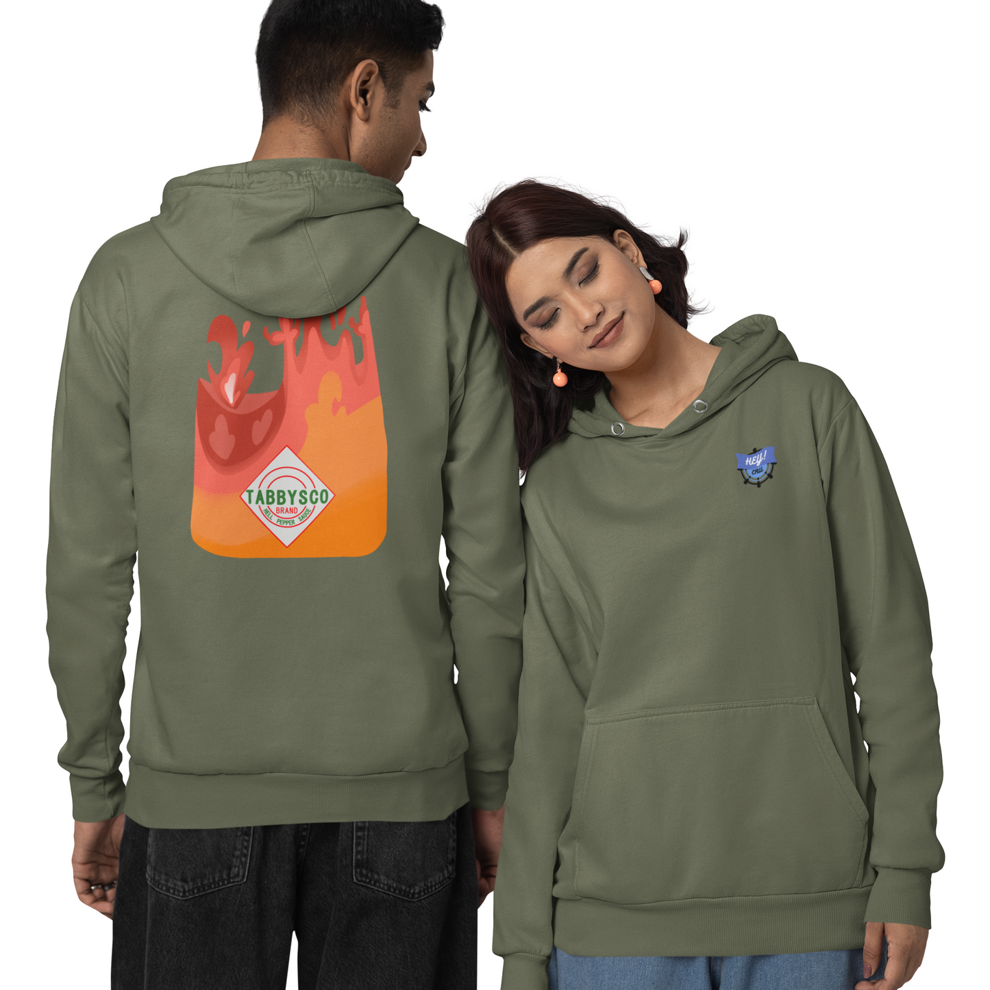 TABBYSCO Unisex Heavy Blend Hooded Sweatshirt
