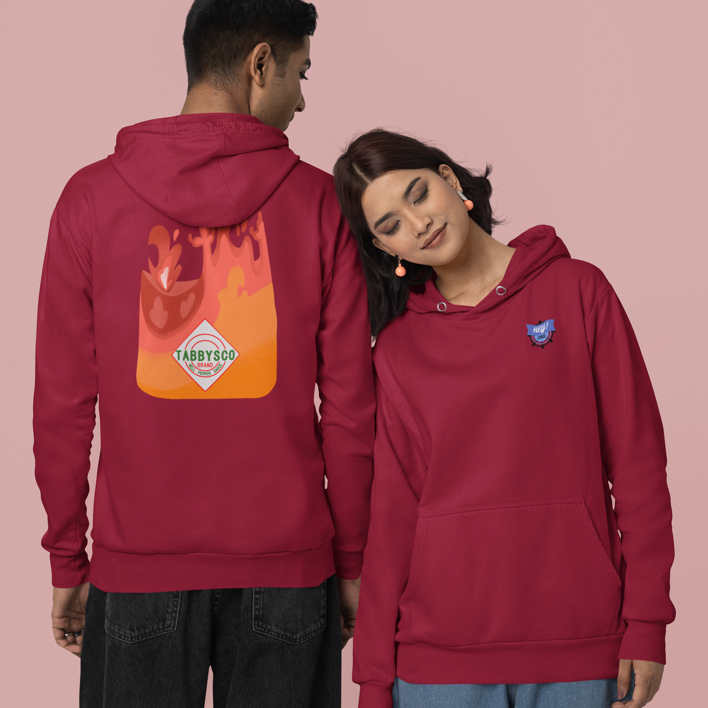 TABBYSCO Unisex Heavy Blend Hooded Sweatshirt