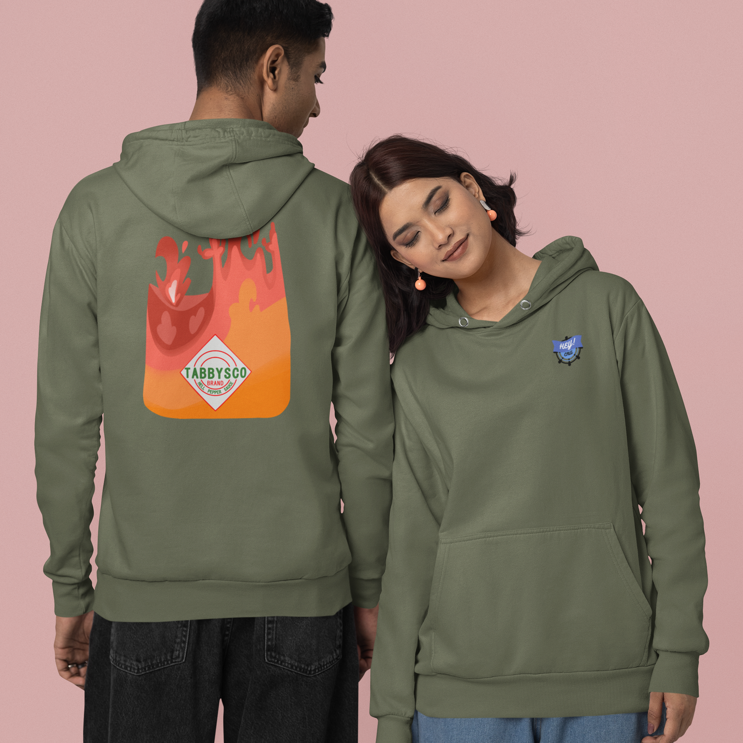 TABBYSCO Unisex Heavy Blend Hooded Sweatshirt