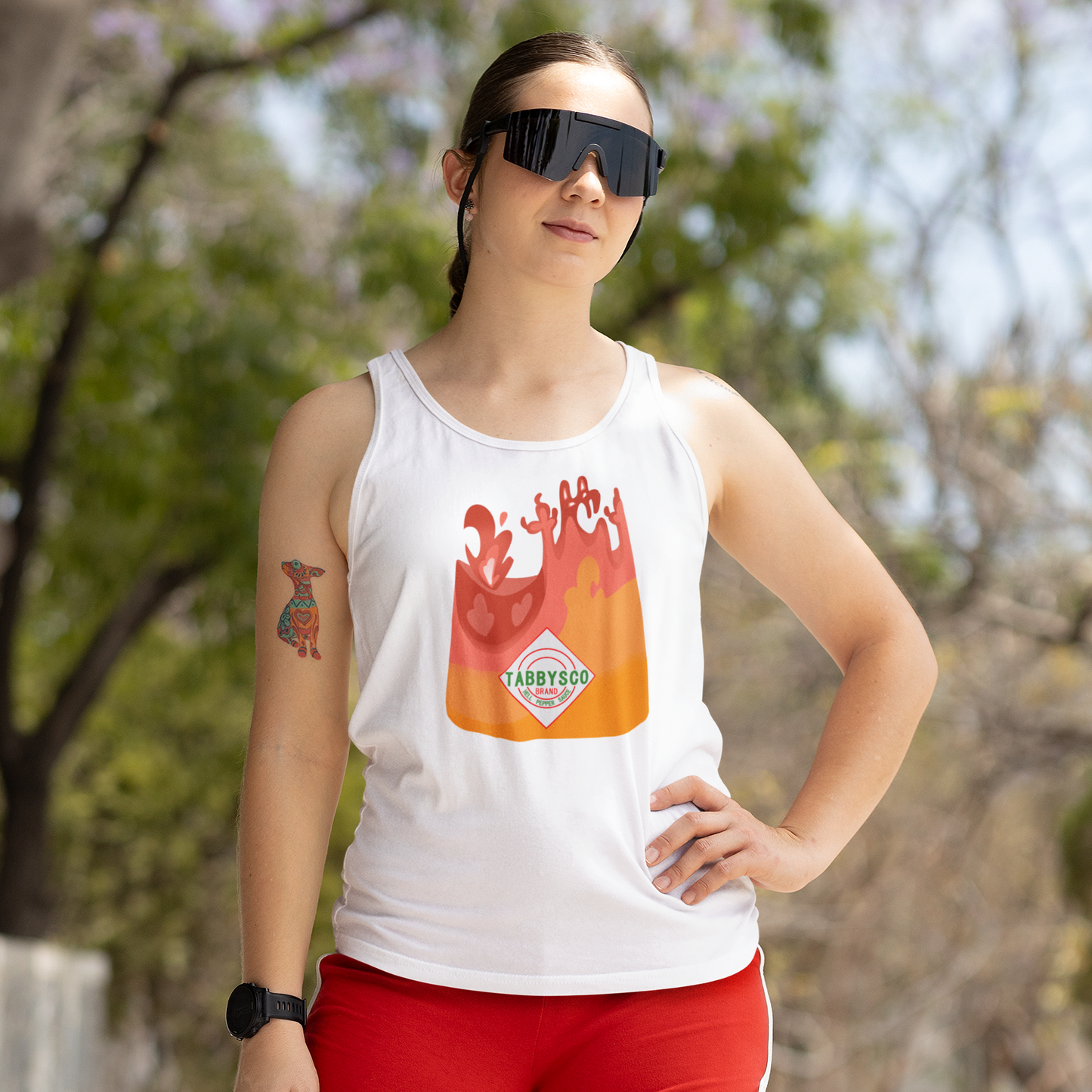 TABBYSCO Unisex Jersey Tank