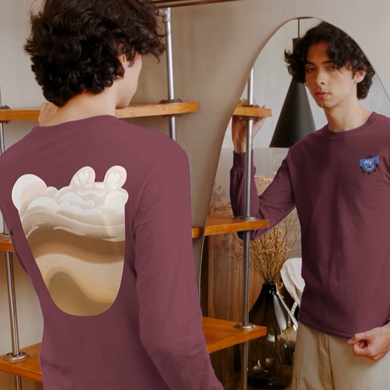 MEOWCHIATTO Unisex Ultra Cotton Long Sleeve Tee