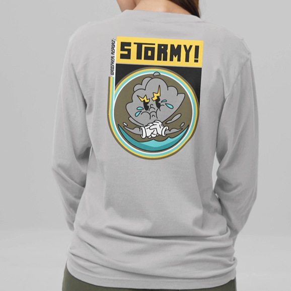 STORMY Unisex Ultra Cotton Long Sleeve Tee