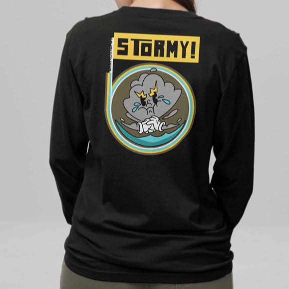 STORMY Unisex Ultra Cotton Long Sleeve Tee