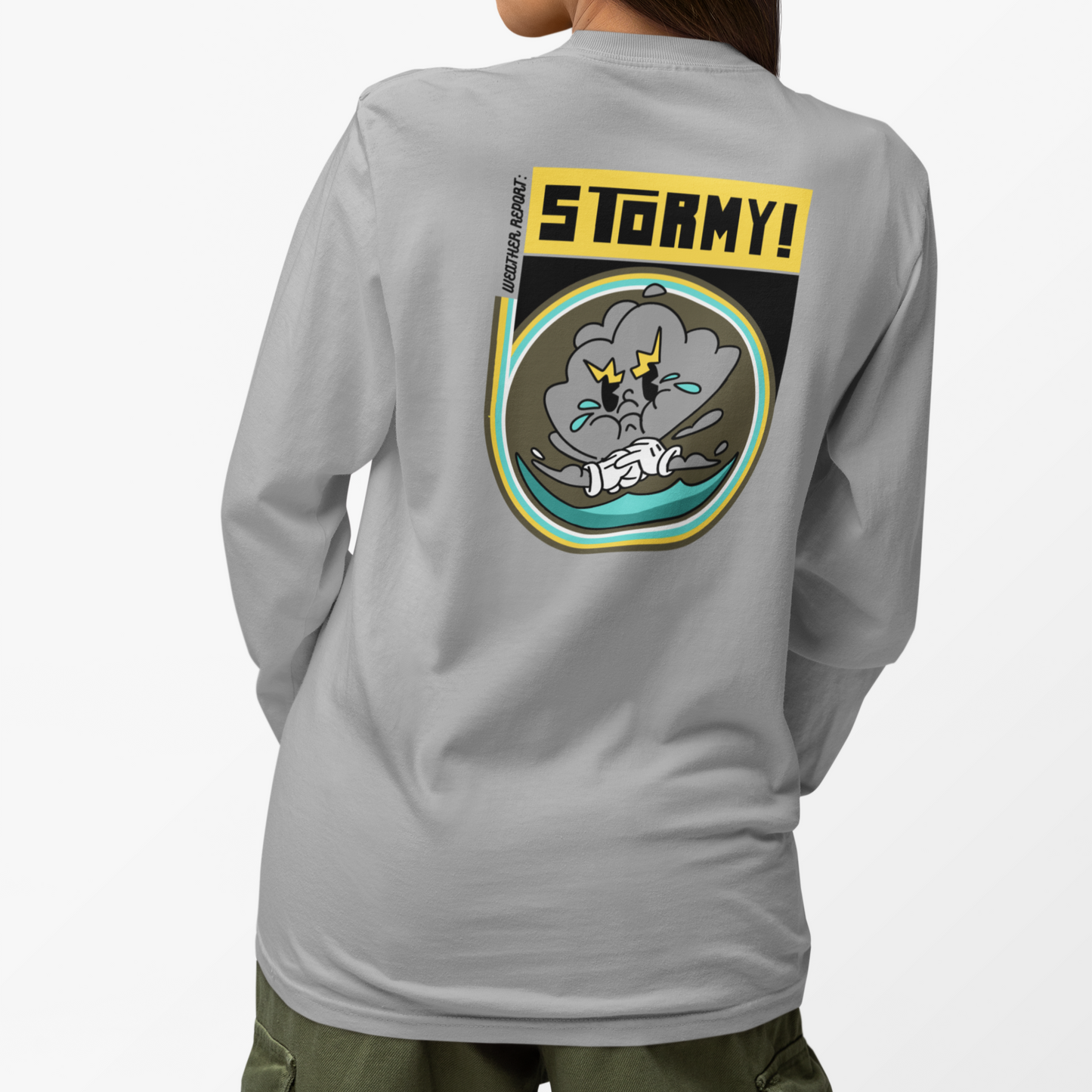 STORMY Unisex Ultra Cotton Long Sleeve Tee